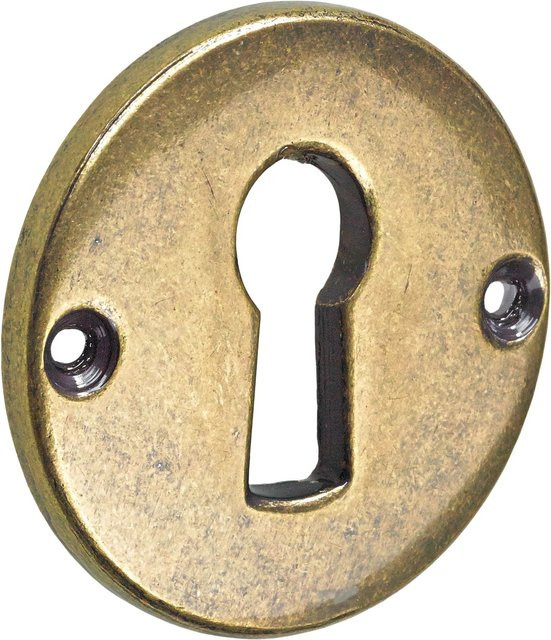 Hettich Schlüsselschild in Schwarz (Brüniert) - Bild 1