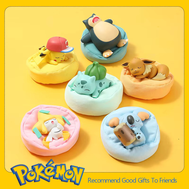 LANGBOWANG Pokémon Pikachu Bulbasaur Snorlax, Action Figur, Blind Box - Bild 2