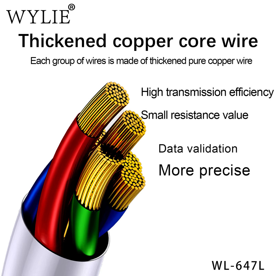 WYLIE WL-647L DC Netzteil Diagnose Stromkabel für iPhone 6 bis 17 Pro Max zur Motherboard Test und Reparatur - Bild 4