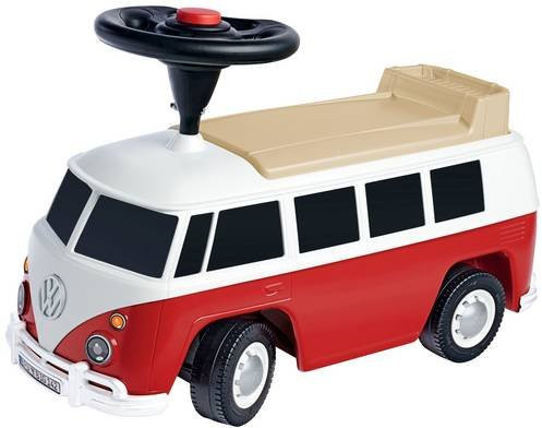 BIG VW T1 Rutscher Fahrzeug rot weiss ab 18 Monaten - Bild 4