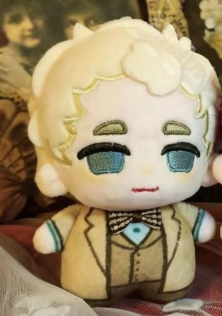 Yiran toy Good Omens Aziraphale Crowley Plüschtier, Schlüsselanhänger, 10cm - Bild 1