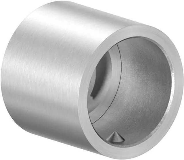 FeNau Wandbefestigung aus Edelstahl V2A für Rohr Ø 26,9 mm, Farbe Silber, geschliffen Korn 240 - Bild 1