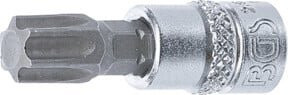 BGS Bit-Einsatz T-Profil TX T50 mit 6,3 mm (1/4") Innenvierkant in Silber - Bild 1