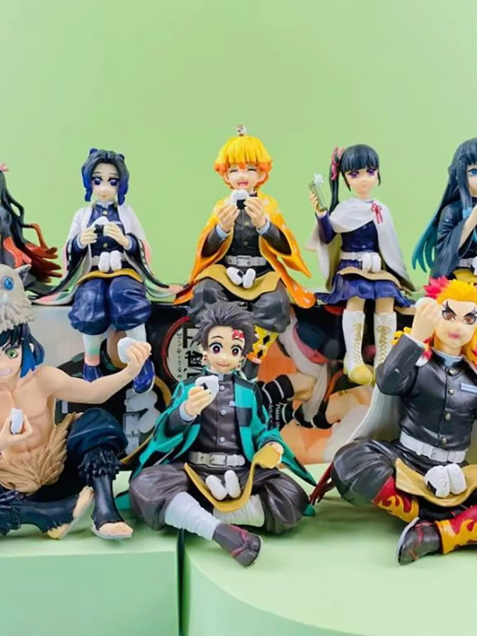 Bandai Demon Slayer Actionfiguren, 3-teiliges Set - Bild 4