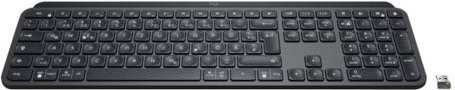 Logitech MX Keys for Business kabellose Tastatur Graphit mit QWERTZ-Layout und Bluetooth oder USB-A Verbindung - Bild 1