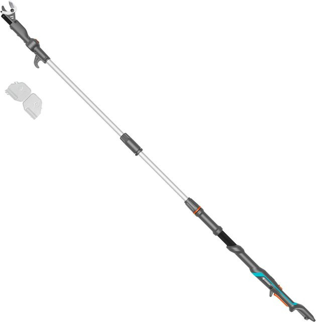 Gardena Akku-Teleskop-Baumschere HighCut 250/18V P4A solo in Schwarz-Silber - Bild 1