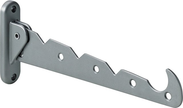 Hettich Kleiderlüfter aus Aluminium und Kunststoff in Silber, Länge: 290 mm - Bild 1