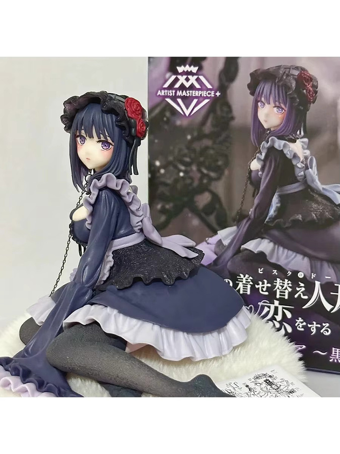 TAITO My Dress-Up Darling Marin Kitakawa Figur, Schwarzes Dienstmädchen-Outfit, Einzelfigur - Bild 7