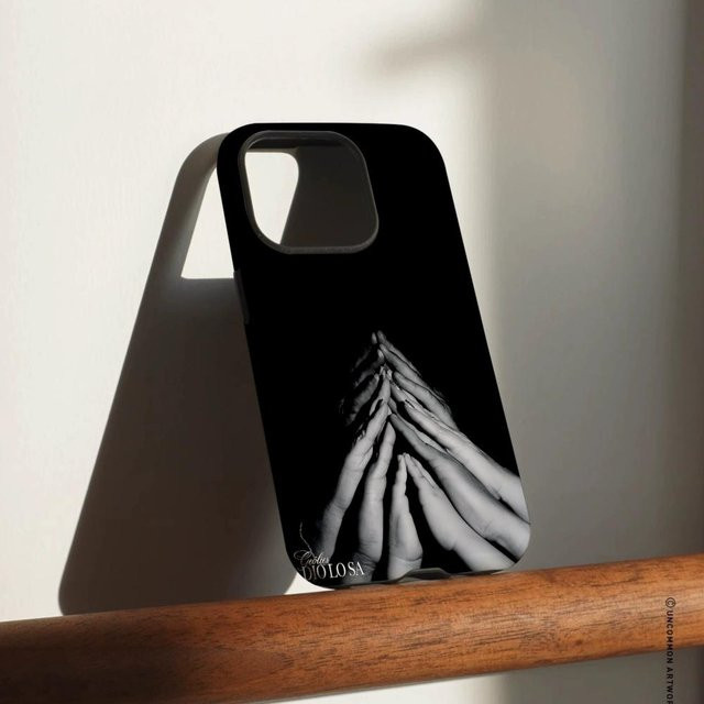 G-Geolier Handyhülle für iPhone 17 16 15 14 13 12 Pro Max Plus glänzende HD-Doppelschicht-Flüssigkeitshartschale in Schwarz oder Weiß - Bild 1