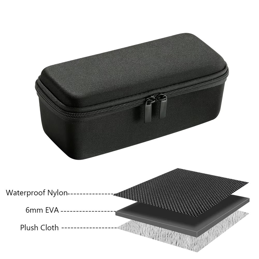 LAIMANEI Hartschalen-Tragetasche in Schwarz als Schutzhülle für JBL Flip 6 Bluetooth Lautsprecher - Bild 4