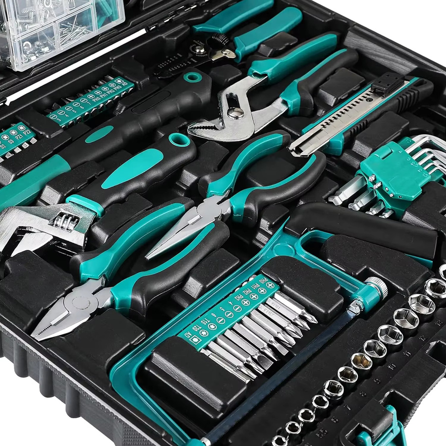 198-teiliges Reparatur-Werkzeugset für Zuhause und Auto von TLGREEN - Bild 2