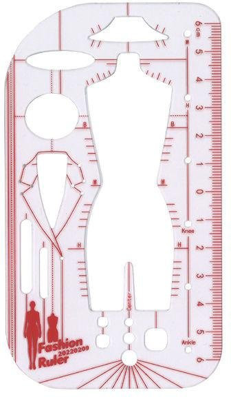 Ouyaohong Schaufensterpuppen Schablone mit Mode Design Muster in Rosa und Transparent aus Kunststoff - Bild 1