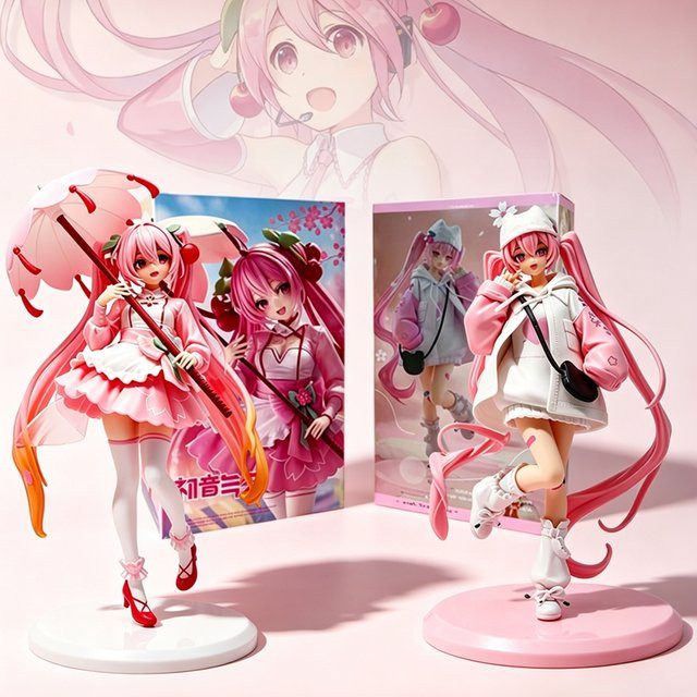 Bandai Hatsune Action-Modell, Einzelfigur, Kunststoff - Bild 1