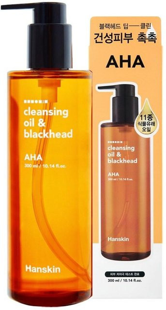Hanskin Reinigungsöl AHA, 300 ml, für trockene Haut - Bild 1