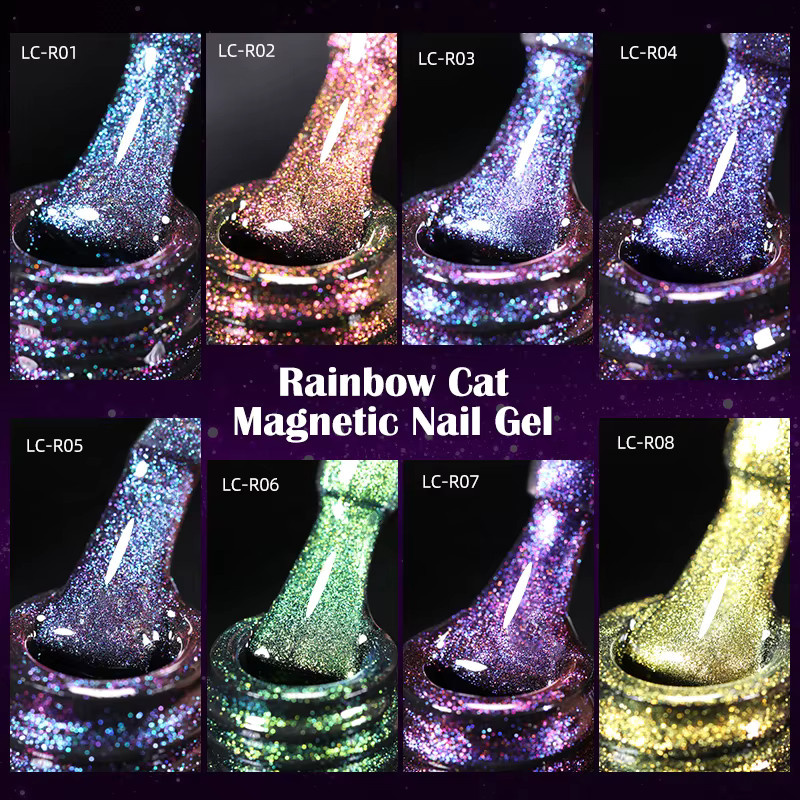 LILYCUTE Magnetischer Nagellack, 7 ml, Schimmernd - Bild 5