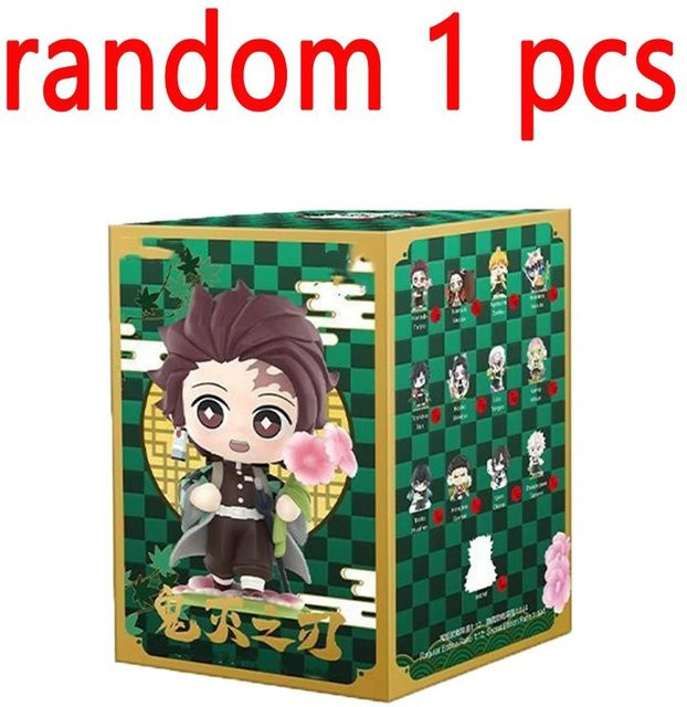 Yiran toy 1 Kimetsu no Yaiba Tanjiro Kamado Nezuko Figur, Blind Box, ab 14 Jahren - Bild 1