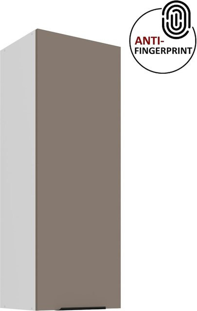 ARIA Hängeschrank Sandgrau für deine Küchenzeile mit Anti Fingerprint Oberfläche Höhe: 90 cm, Breite: 40 cm - Bild 1