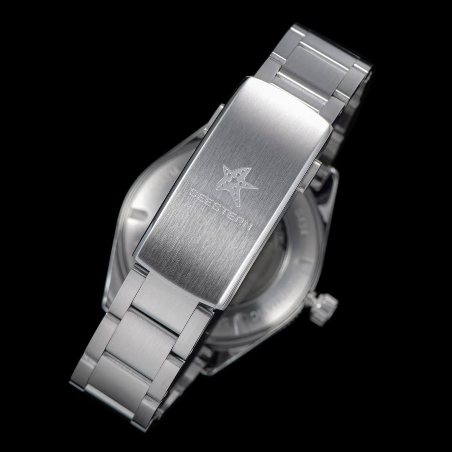 SEESTERN Herren Armbanduhr, Automatik, Keramiklünette, Saphirglas, 20 ATM - Bild 4