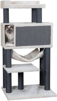 Trixie Kratzbaum XXL Maciel für erwachsene Katzen mit Höhle und Hängematte - Bild 1