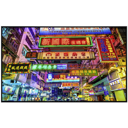papermoon Infrarotheizung EcoHeat Hong Kong Alleyway mit Matt-Effekt in Bunt, App-Steuerung und Überhitzungsschutz - Bild 2