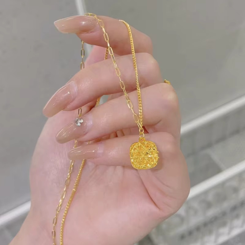 Anhänger 750 Gold, quadratisch, Damen - Bild 1