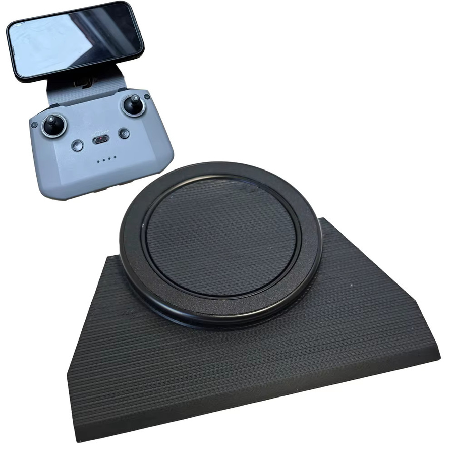 Magnetische Handyhalterung für DJI RC Fernbedienung in Schwarz, 3D-gedruckter PLA+ Halterständer für FPV-Drohnen-Flug - Bild 2