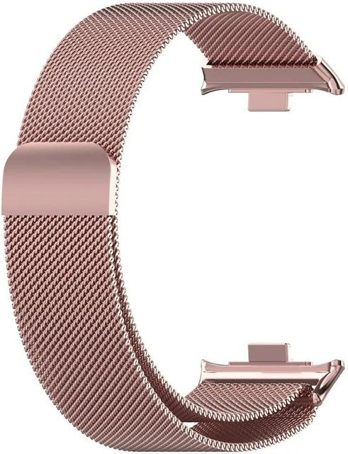 Foucsontop Uhrenarmband Edelstahl, Milanaise, Roségold, Unisex - Bild 1