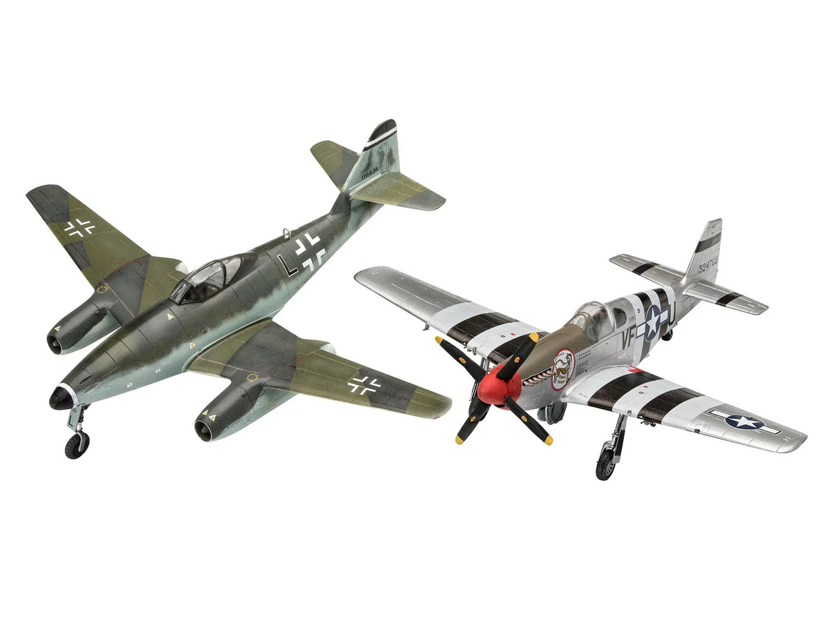 Revell Combat Set Messerschmitt Me262 & P-51B Mustang - Bild 2