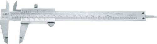 Helios Preisser Taschenmessschieber aus rostfreiem Edelstahl in Silber, Messbereich 150 mm - Bild 1