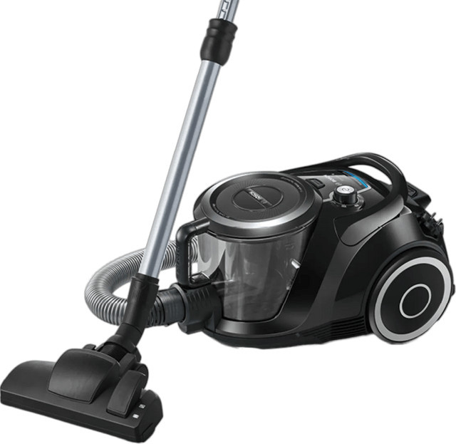 Bosch Beutelloser Bodenstaubsauger BGC41XSIL in Schwarz und Silber - Bild 1