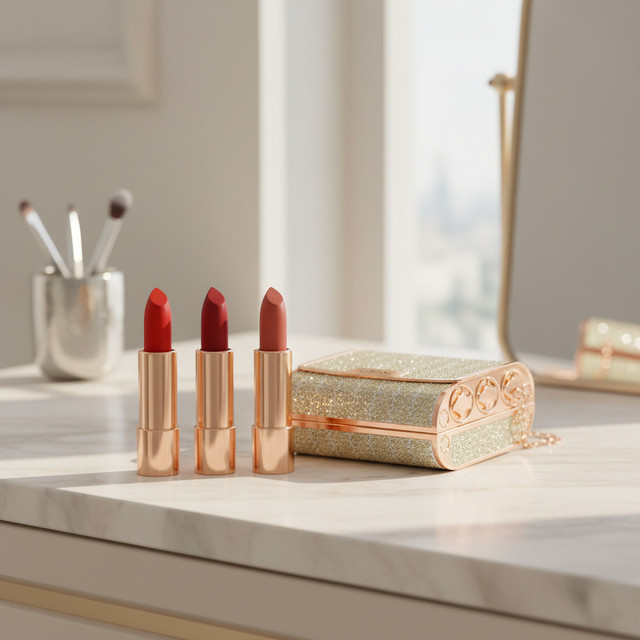 South Moon Lippenstift Set, Matt, 3 Stück - Bild 1