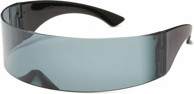 Yiran bag Sonnenbrille, Maske, rimless, plastic, grey, women - Bild 1