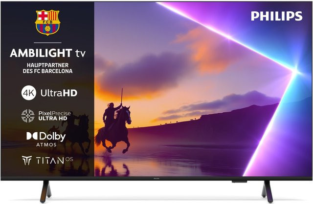 Philips 50PUS8500 Ambilight Smart TV 4K Ultra HD LED in Mattschwarz - Bild 1