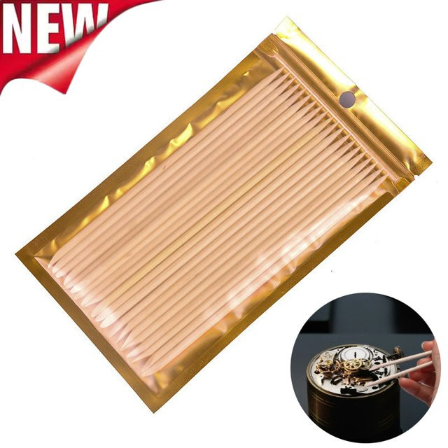 Uhr Reparatur Reinigung Stick, Weide Holz, 20 Stück - Bild 1