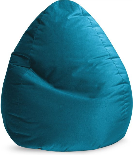 Sitting Point Sitzsack Marla XXL in Petrol mit Samt-Optik und 300 Litern Volumen - Bild 1