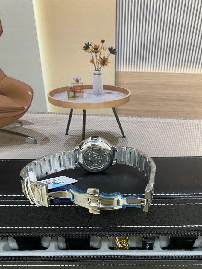 LUOLINGONGJUE Armbanduhr Automatik, Edelstahl, Gold, Herren, Skelett-Design - Bild 3