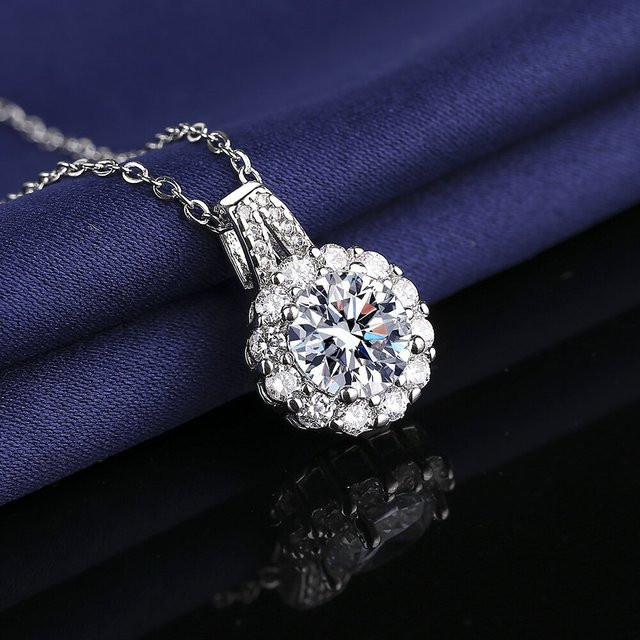 YDSMOSO Halskette 925 Silber, Zirkonia, Damen - Bild 1