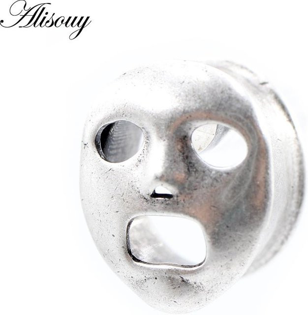 Alisouy Ohrringe, Legierung, Silber, 12mm, Damen - Bild 1