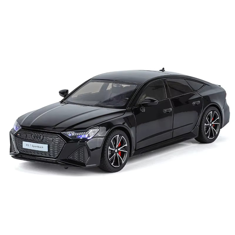 caipo RS7 R8 V10 Sportwagen Modell, Spielzeug, Maßstab 1:24, Metall, mit Licht und Sound - Bild 5