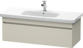 Duravit Waschtischunterschrank DuraStyle, Farbe: Taupe, Wandhängend, B: 113 cm, T: 44,8 cm, H: 39,8 cm - Bild 1