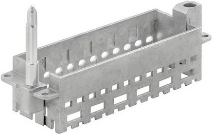 Weidmüller Modulrahmen 2737030000 aus Zinkdruckguss in Silber - Bild 1