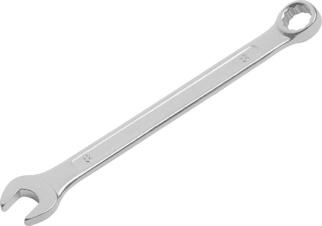 LUX-TOOLS Ringmaulschlüssel Kombination Silber 8 mm aus Stahl - Bild 1