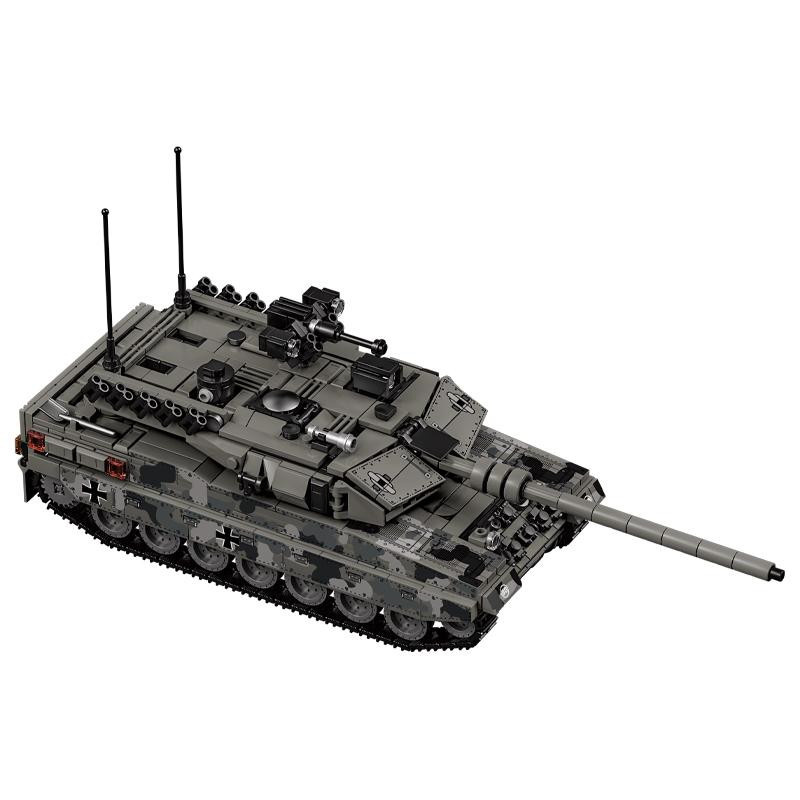 DBPALY Leopard 2A7 Kampfpanzer, Bausteine, ab 3 Jahren - Bild 1