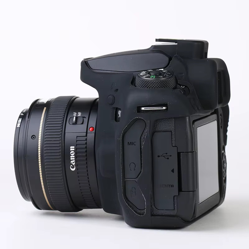 JAOUCAM Silikon-Kameratasche für Canon EOS 90D, stoßfeste und kratzresistente Schutzhülle - Bild 1