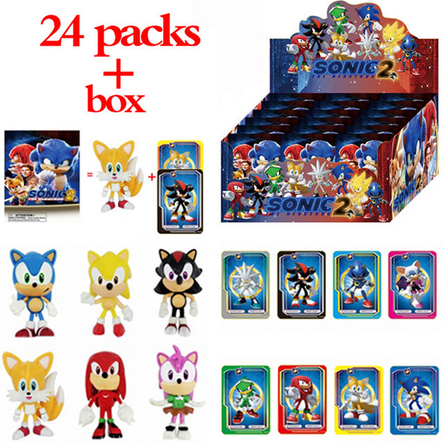 Sega Sonic Blind Box, Anime-Figuren, 2-24-teiliges Set - Bild 1