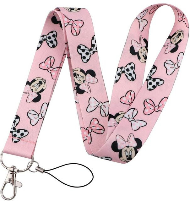 Binchi Outdoor Equipment Lanyard, Mickey Mouse, grau, Unisex - Bild 1