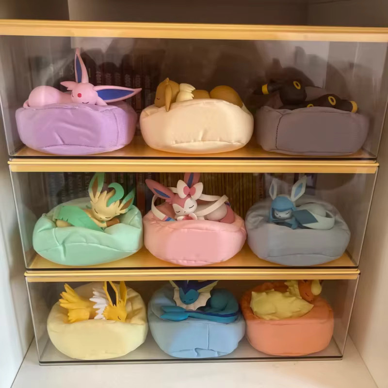 LANGBOWANG Pokémon Eevee Neun Formen Serie, Vinyl Blind Box, Ornamente - Bild 5
