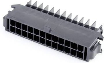 Molex Buchsengehäuse-Kabel 24-polig in Schwarz mit 4,20 mm Rastermaß - Bild 1