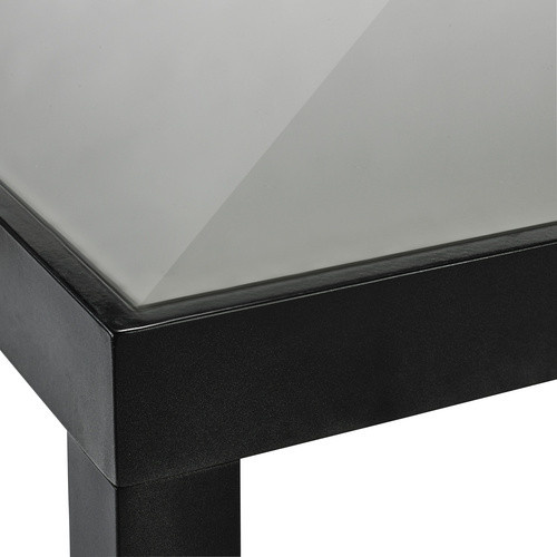Merxx Gartentisch rechteckig aus Aluminium und Sicherheitsglas in Grau, B/T/H: 150 x 90 x 72 cm - Bild 2