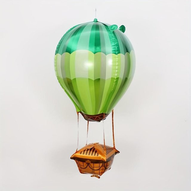 Bag In Love Regenbogen Heißluftballon Ballons, 4er-Pack - Bild 1